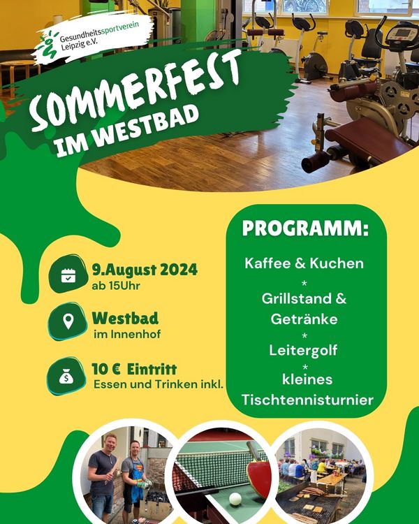 Sommerfest im Westbad